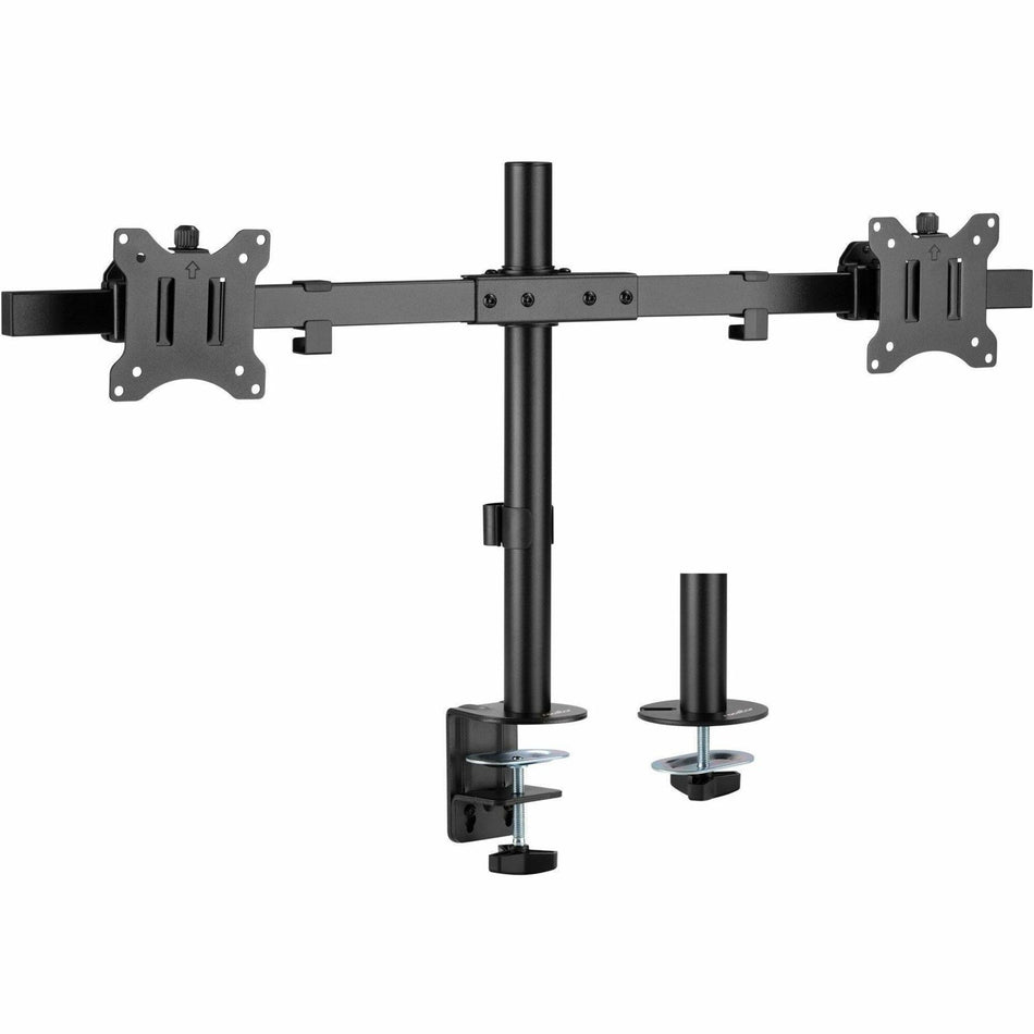 Rocstor ErgoReach Desk Mount for Monitor, Display - Black - Landscape/Portrait - Y10N005-B1