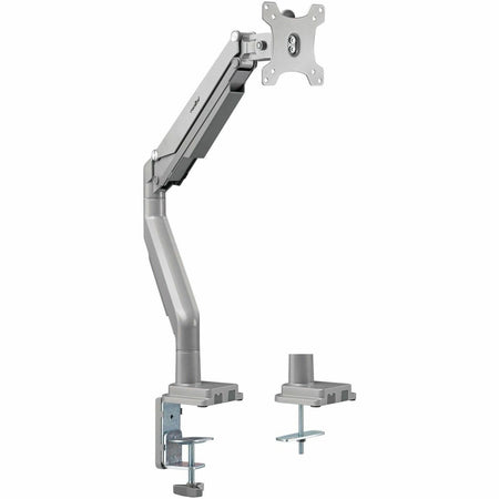 Rocstor ErgoReach Y10N020-S1 Mounting Arm for Flat Panel Display, Curved Screen Display, Monitor - Silver - Landscape/Portrait - Y10N020-S1