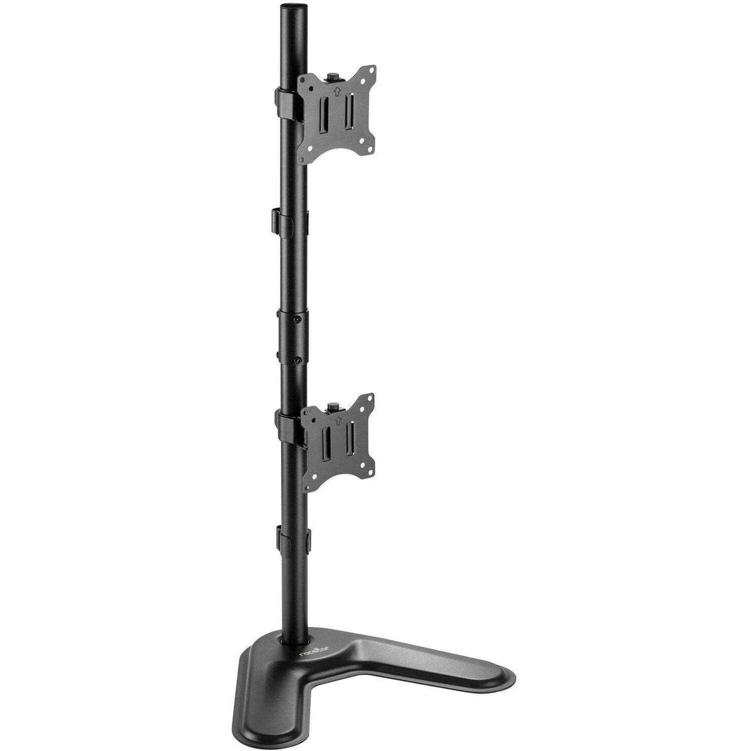 Rocstor ErgoReach Mounting Pole for Monitor - Black - Vertical - Y10N009-B1