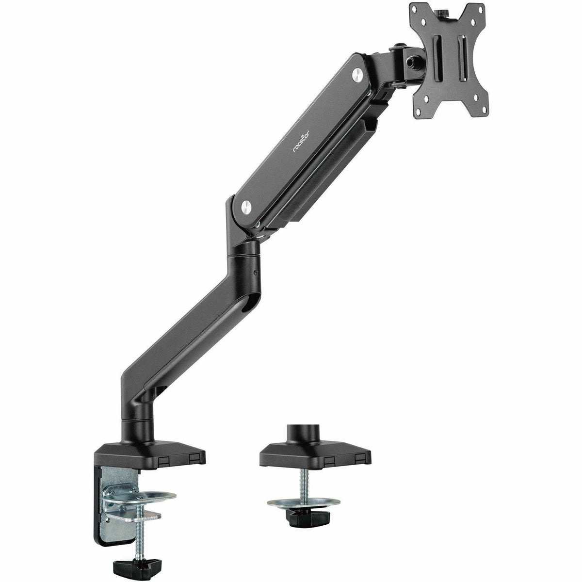 Rocstor ErgoReach Y10N010-B1 Mounting Arm for Monitor - Black - Y10N010-B1