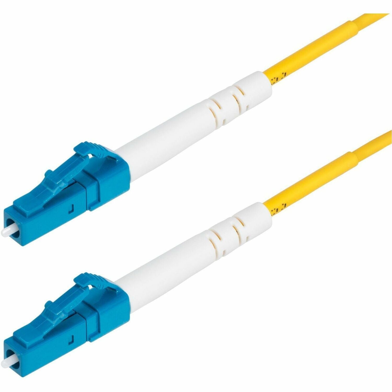 StarTech.com 30m (98.4ft) LC to LC (UPC) OS2 Single Mode Simplex Fiber Optic Cable, 9/125, 40G/100G, Low Insertion Loss, LSZH Jumper Cord - SPSMLCLC-OS2-30M