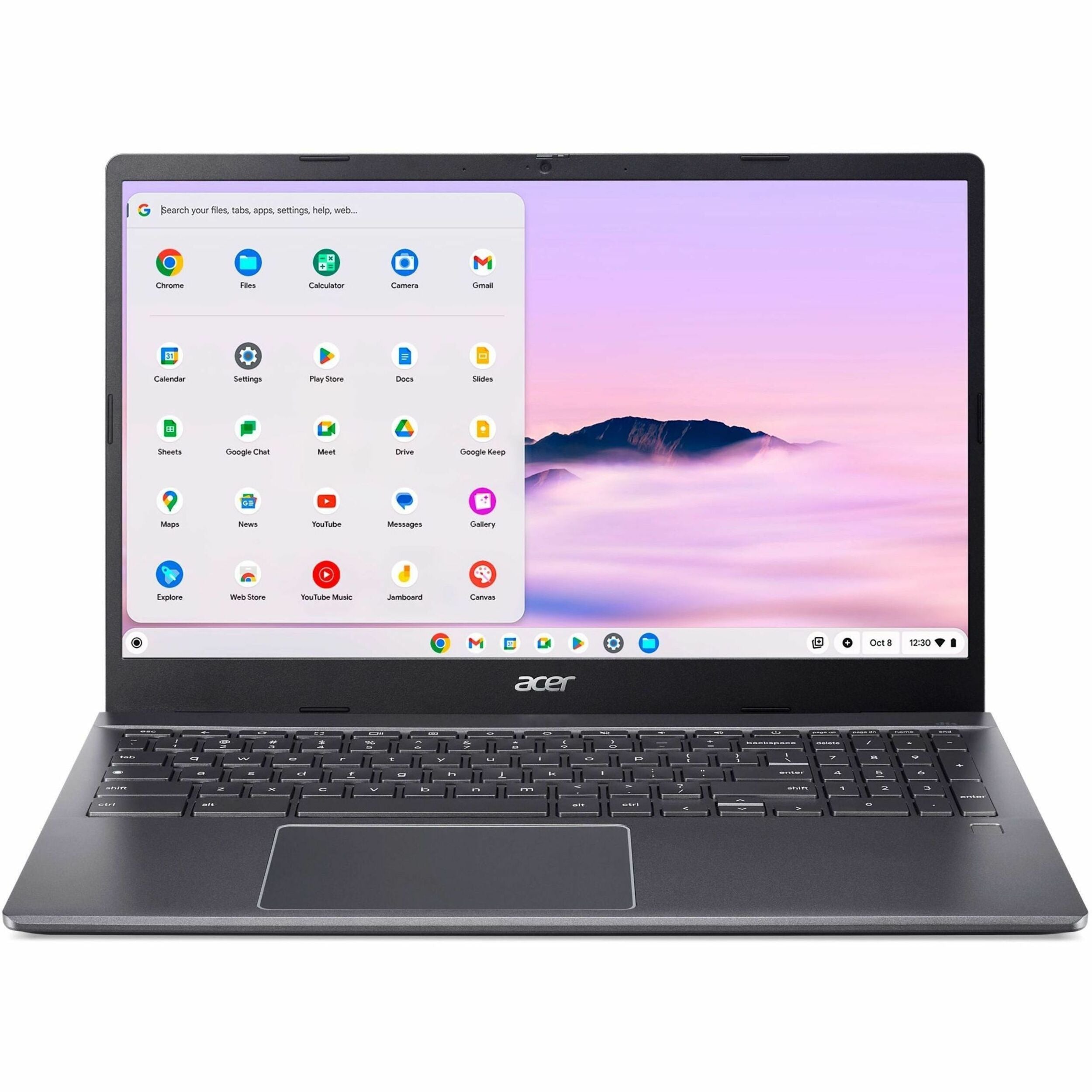 Acer Chromebook Plus 515 CBE595-2 CBE595-2-73W9 15.6" Chromebook - Full HD - 60 Hz - Intel Core 7 150U - 16 GB - 256 GB SSD - English (US) Keyboard - Iron - NX.KW3AA.004