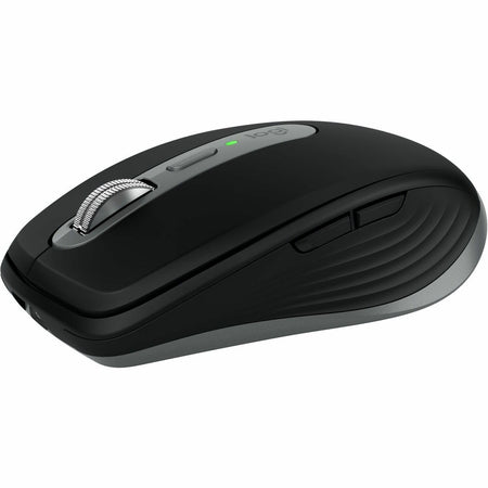 Logitech MX Anywhere 3S for Mac, Compact Wireless Bluetooth Mouse, 8K DPI Any-Surface Tracking, Quiet Clicks, USB C, Wireless Mouse for MacBook Pro, Macbook Air, iMac, iPad (Space Grey) - 910-006945