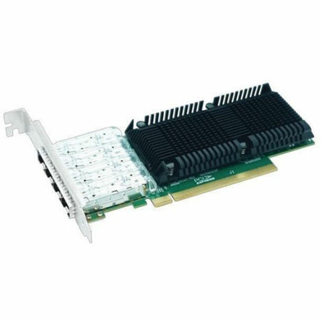 Axiom 25Gbs Quad Port SFP28 PCIe 4.0 x16 NIC Card - PCIE4-4SFP28-AX - P08458-B21-AX
