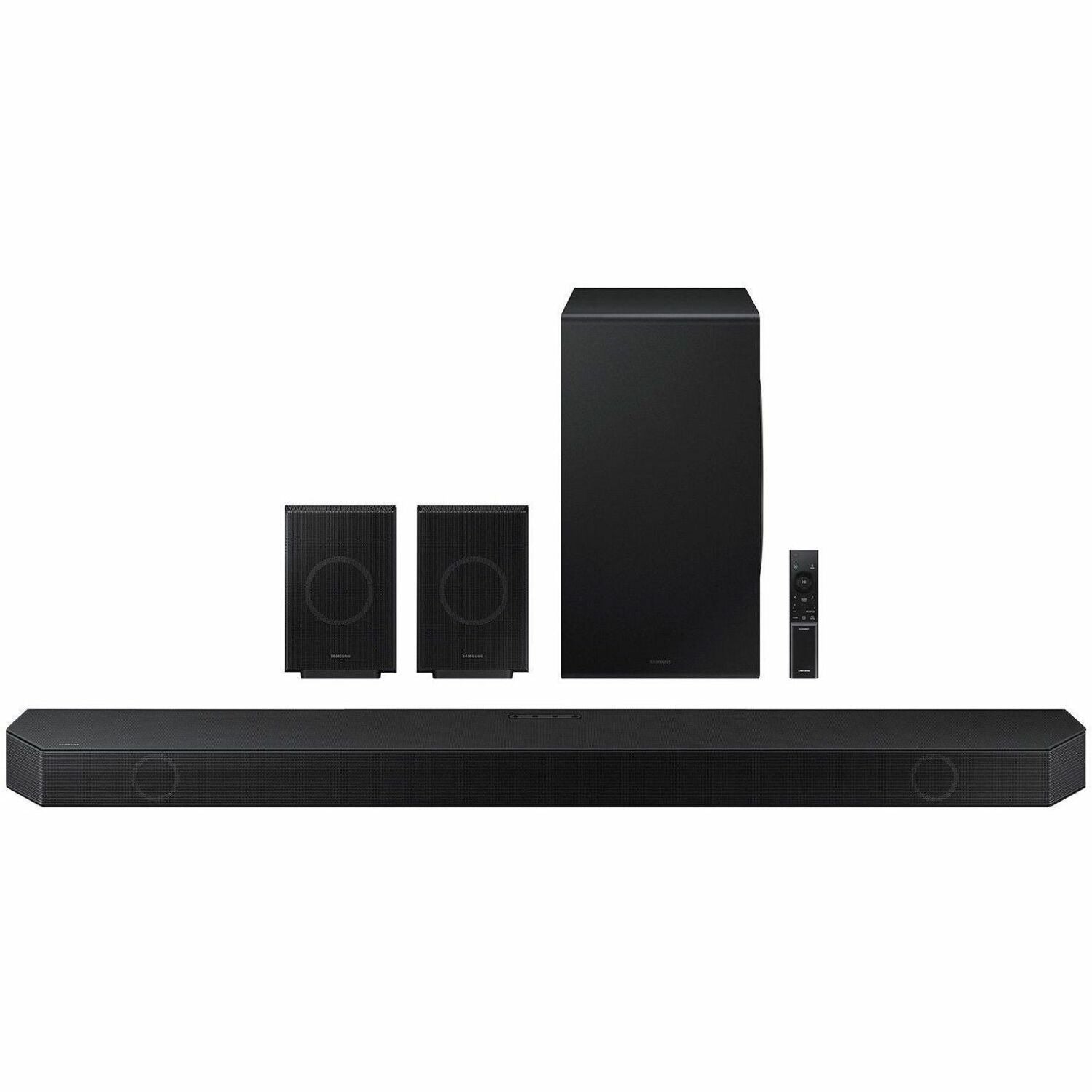 Samsung HW-Q990D 11.1.4 Bluetooth Sound Bar Speaker - 656 W RMS - Alexa Supported - Graphite Black - HW-Q990D/ZA