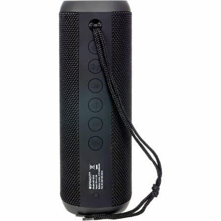 Spracht Blunote Turbo Portable Bluetooth Speaker System - 20 W RMS - Matte Black - WS5010