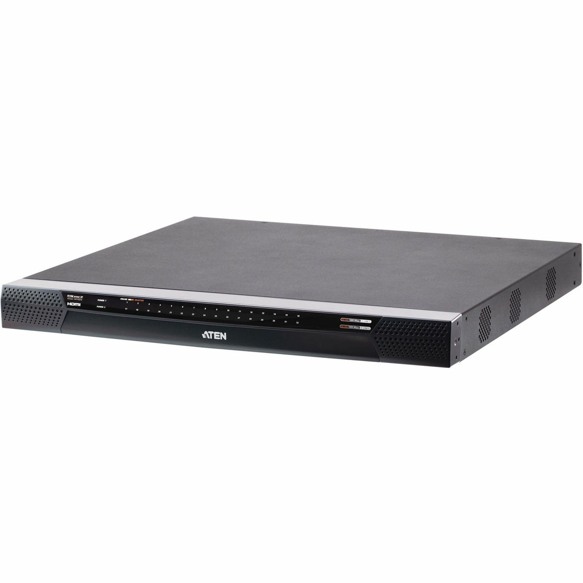 ATEN 1-Local/1-Remote Access 32-Port Multi-Interface Cat 5 KVM over IP Switch - TAA - KN1132VB