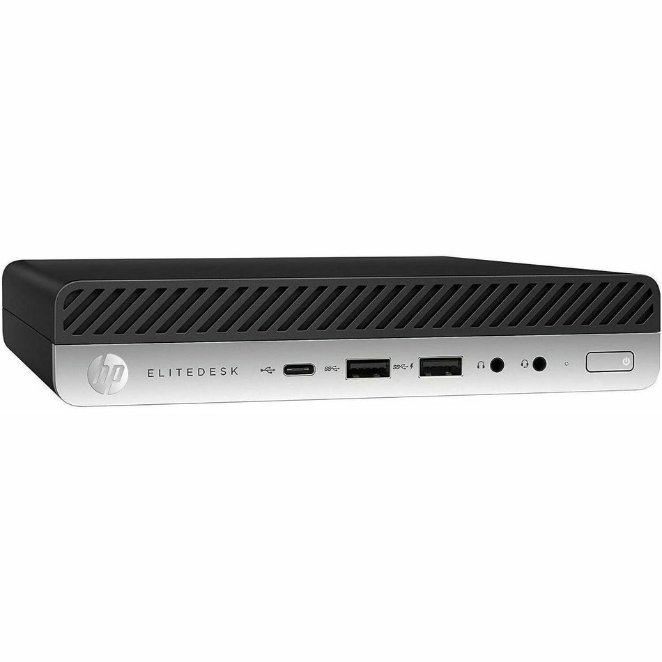 Joy Systems - HP EliteDesk 800 G3 Desktop Computer - Intel Core i7 6th Gen i7-6700T - 16 GB - 256 GB SSD - Desktop Mini - Refurbished - J1-800G3MA17