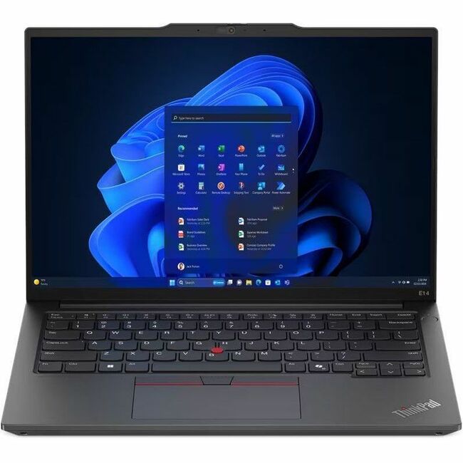 Lenovo ThinkPad E14 Gen 6 21M3000RUS 14" Notebook - WUXGA - AMD Ryzen 5 7535U - 8 GB - 256 GB SSD - English Keyboard - Black - 21M3000RUS