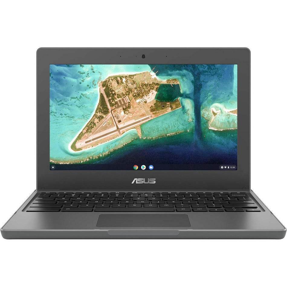 Asus Chromebook CR1 CR1100CKA-YZ142T 11.6" Touchscreen Rugged Chromebook - HD - Intel Celeron N5100 - 4 GB - 32 GB Flash Memory - Dark Gray - CR1100CKA-YZ142T