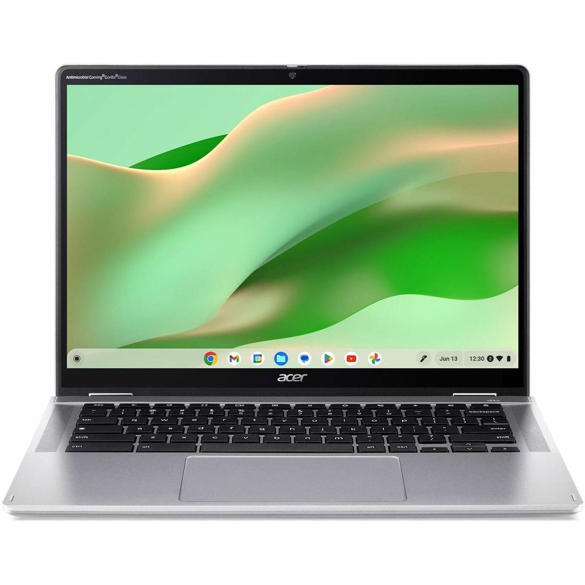 Acer Chromebook Spin 314 CP314-2HN CP314-2HN-39K7 14" Touchscreen Convertible 2 in 1 Chromebook - WUXGA - 60 Hz - Intel Core i3 i3-N305 - 8 GB - 128 GB Flash Memory - English (US) Keyboard - Silver - NX.KWKAA.001