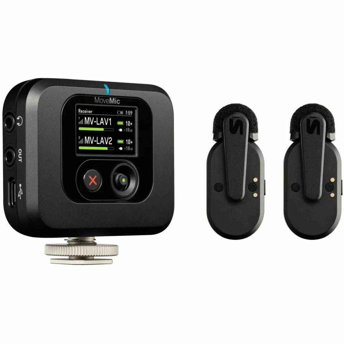Shure MoveMic Two Receiver Kit - MV-TWO-KIT-Z7