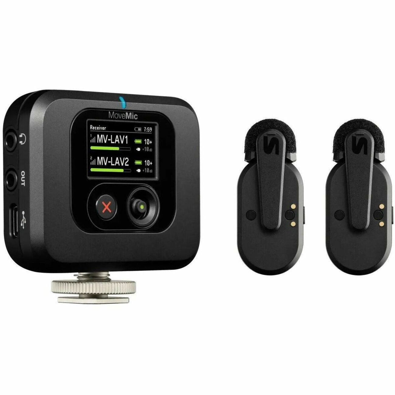 Shure MoveMic Two Receiver Kit - MV-TWO-KIT-Z7