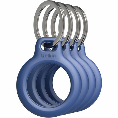 Belkin Secure Holder With Key Ring For AirTag 4-Pack - MSC001BTBL