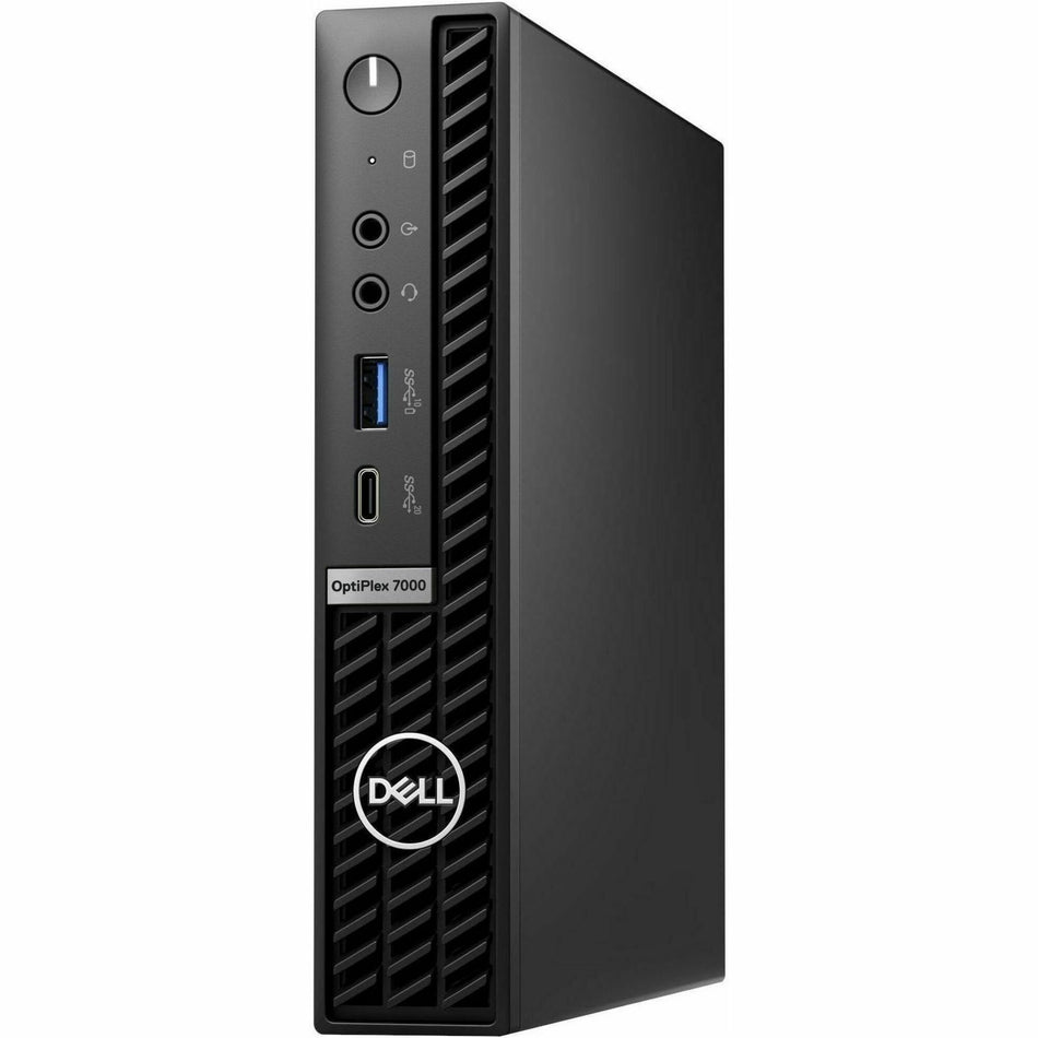 Dell OptiPlex 7000 7020 Desktop Computer - Intel Core i5 14th Gen i5-14500T - 16 GB - 512 GB SSD - Micro PC - Black - 0XMRC