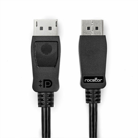 Rocstor Premium DisplayPort 1.2 Cable - 4k@60Hz - Y10C736-B1
