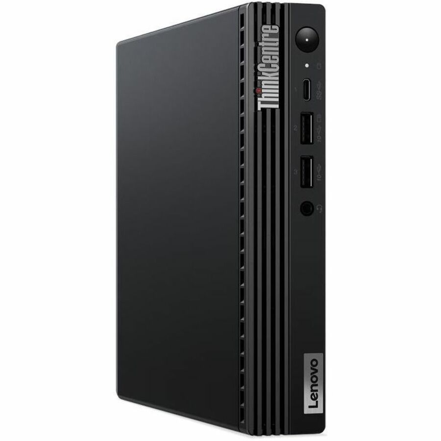 Lenovo ThinkCentre M70q Gen 4 12E4S4B600 Desktop Computer - Intel Core i5 13th Gen i5-13400T - 16 GB - 256 GB SSD - Tiny - Black - 12E4S4B600