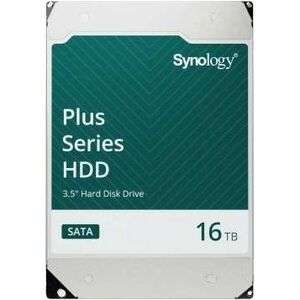 Synology Plus HAT3310-16T 16 TB Hard Drive - 3.5" Internal - SATA (SATA/600) - Conventional Magnetic Recording (CMR) Method - HAT3310-16T