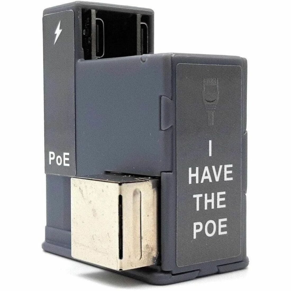 Heckler Design Ethernet and PoE+ Power USB-C Adapter for MX Wall Mount - T515