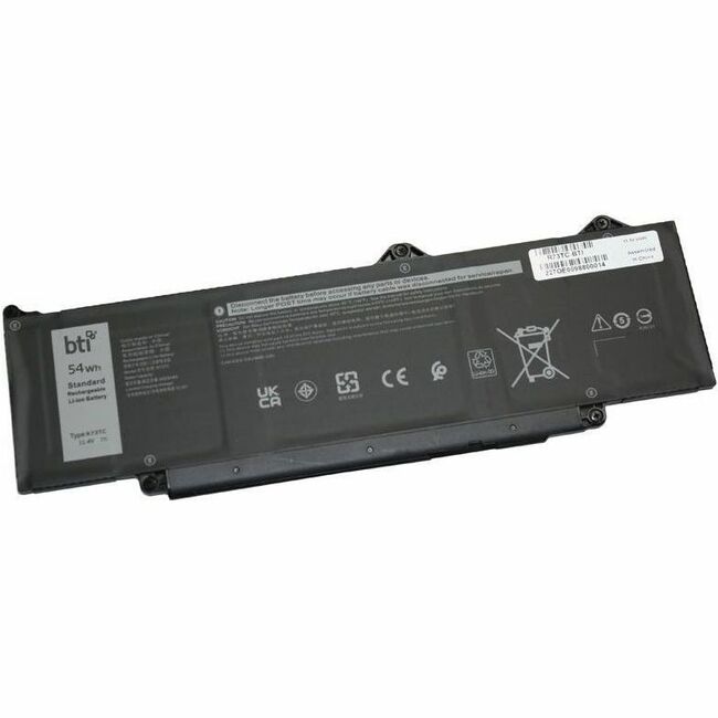 BTI R73TC-BTI 11.4V 54WHR LI-ION BATTERY 09HKT5, 9HKT5, CN-09HKT5, R73TC LATITUDE 3340, LATITUDE 3440, LATITUDE 3540, LATITUDE 5340, LATITUDE 5340 2-IN-1, LATITUDE 5440, LATITUDE 5540, PRECISION 3480, PRECISION 3580 - R73TC-BTI