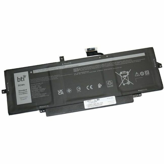 BTI 47XV3-BTI 15.4V 50WHR LI-ION BATTERY 05Y3T9, 47XV3, 5Y3T9, CN-05Y3T9 LATITUDE 9330 - 47XV3-BTI