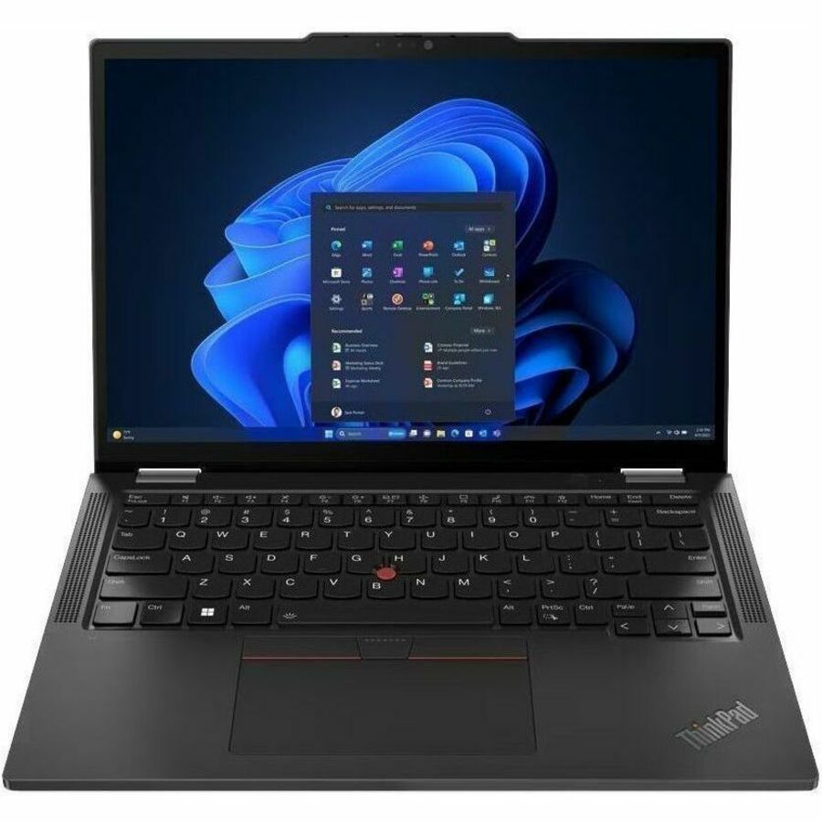 Lenovo ThinkPad X13 Gen 5 21LW002BUS 13.3" Touchscreen Convertible 2 in 1 Notebook - WUXGA - Intel Core Ultra 7 165U - vPro Technology - 16 GB - 1 TB SSD - English Keyboard - Black - 21LW002BUS