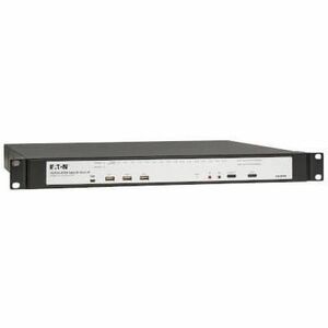 Eaton 16-Port Cat5e KVM over IP Switch - Virtual Media, 4 Users (Remote + 1 Local Port), HDMI Output, 1U Rack-Mount, TAA - B064-016-04-IPH