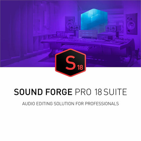 Magix Sound Forge v.18.0 Pro Suite - 1 PC Activation Code - 639191550843