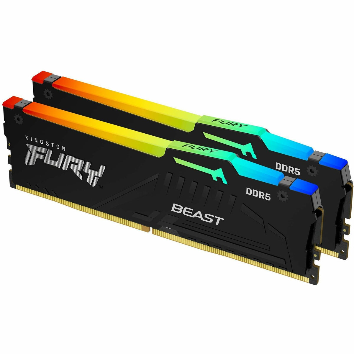 Kingston FURY Beast 32GB (2 x 16GB) DDR5 SDRAM Memory Kit - KF564C32BBEAK2-32