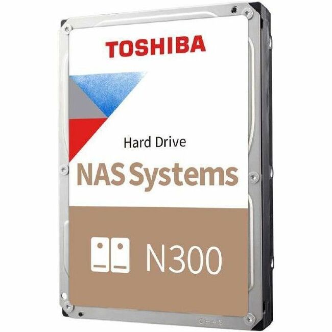 Toshiba N300 HDWG51GXZSTA 16 TB Hard Drive - 3.5" Internal - SATA (SATA/600) - Conventional Magnetic Recording (CMR) Method - HDWG51GXZSTA