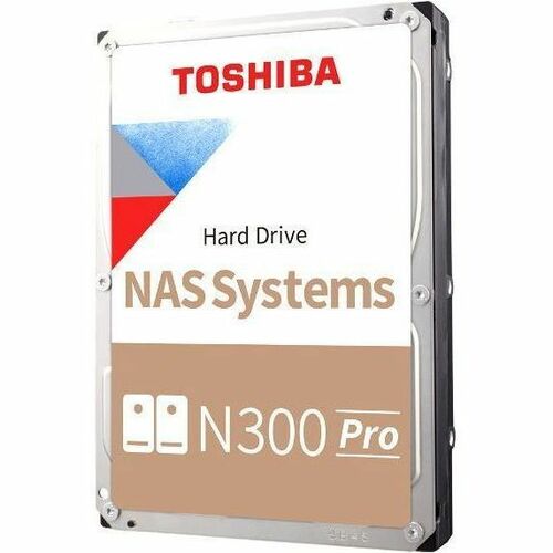 Toshiba N300 Pro HDWG740XZSTD 4 TB Hard Drive - 3.5" Internal - SATA (SATA/600) - Conventional Magnetic Recording (CMR) Method - HDWG740XZSTD