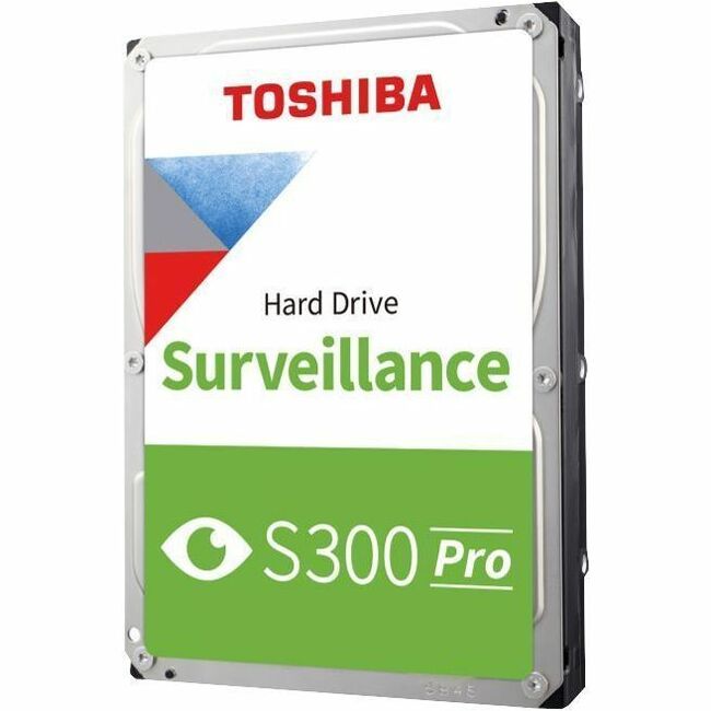 Toshiba S300 Pro HDWTA1AUZSVAR 10 TB Hard Drive - 3.5" Internal - SATA (SATA/600) - Conventional Magnetic Recording (CMR) Method - HDWTA1AUZSVAR