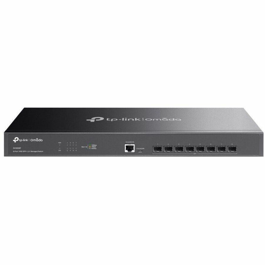 TP-Link Omada 8-Port 10GE SFP+ L2+ Managed Switch - SX3008F