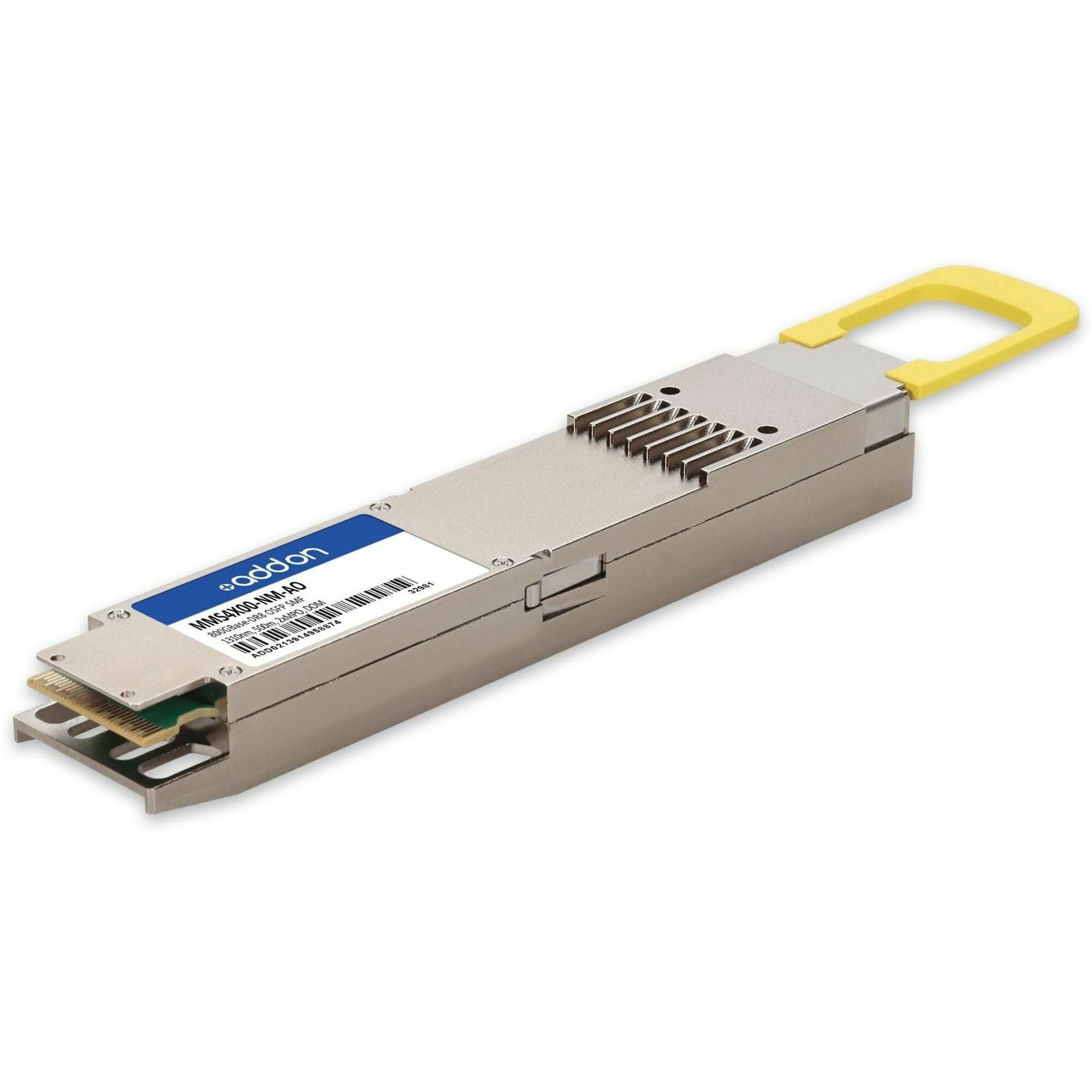 AddOn Mellanox&reg; MMS4X00-NM Compatible TAA 800GBase-DR8 PAM4 OSFP Transceiver (SMF, 1310nm, 500m, 2xMPO, DOM, CMIS 5.0) - MMS4X00-NM-AO
