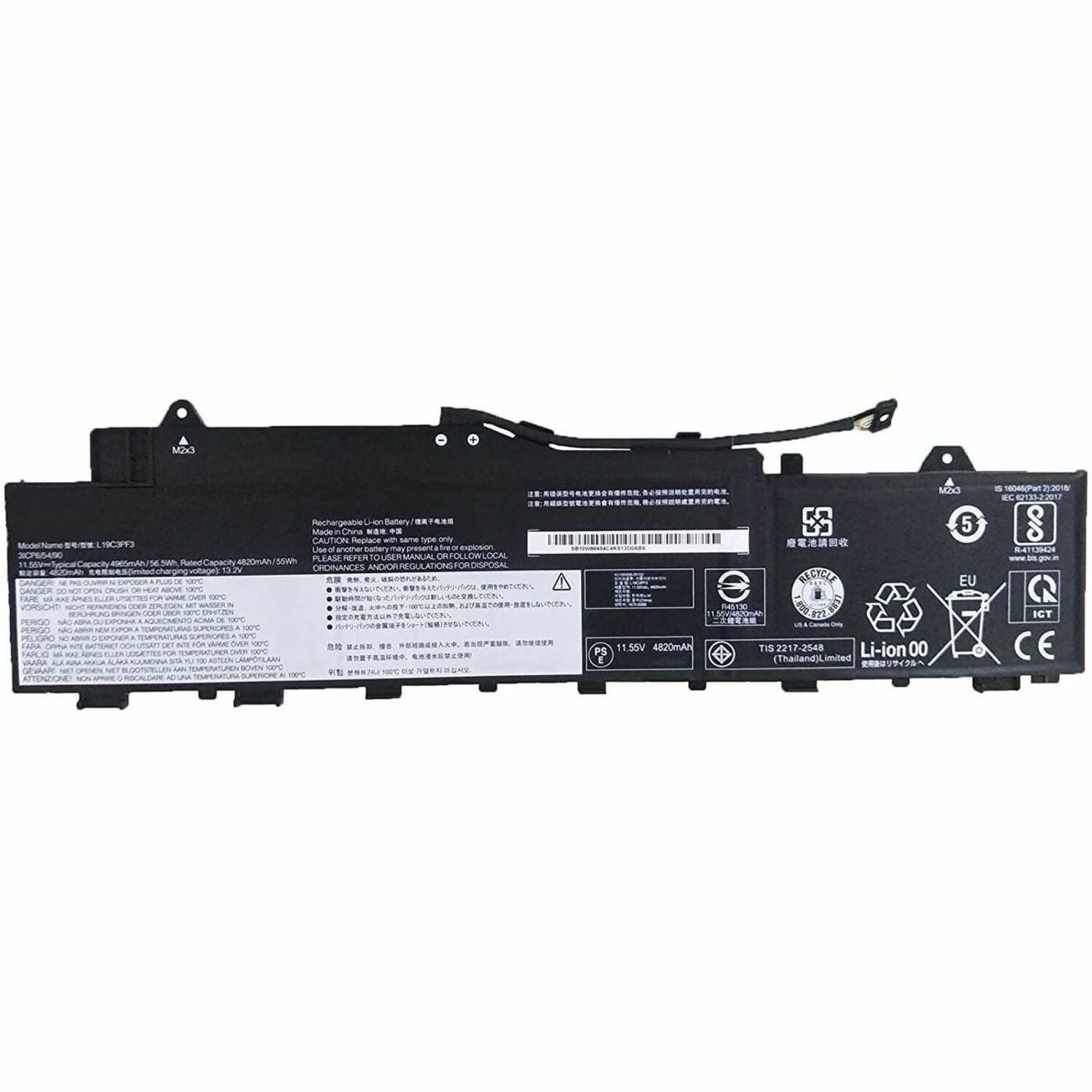 BTI L19M3PF3 Battery - L19M3PF4-BTI