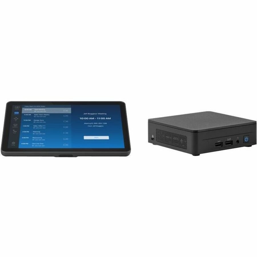 Logitech BASE Zoom Room (no AV) with Tap + ASUS&reg; NUC - TAPZOMBASEASU