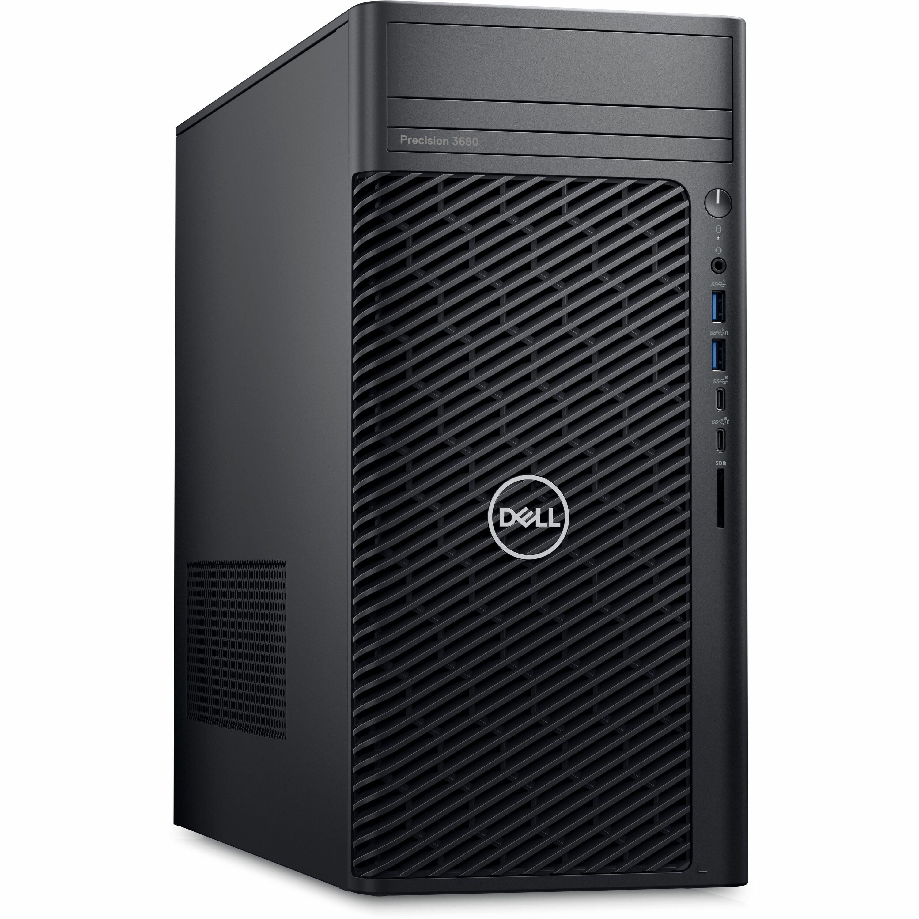 Dell Precision 3000 3680 Workstation - Intel Core i5 14th Gen i5-14500 - 16 GB - 512 GB SSD - Tower - Black - R9M8H