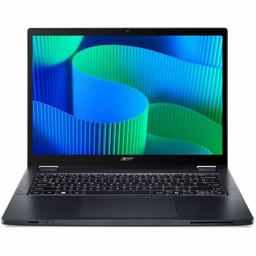Acer TravelMate P4 Spin 14 P414RN-54 TMP414RN-54-56G9 14" Touchscreen Convertible 2 in 1 Notebook - WUXGA - 60 Hz - Intel Core Ultra 5 125U - 16 GB - 512 GB SSD - English Keyboard - Blue - NX.B6HAA.001
