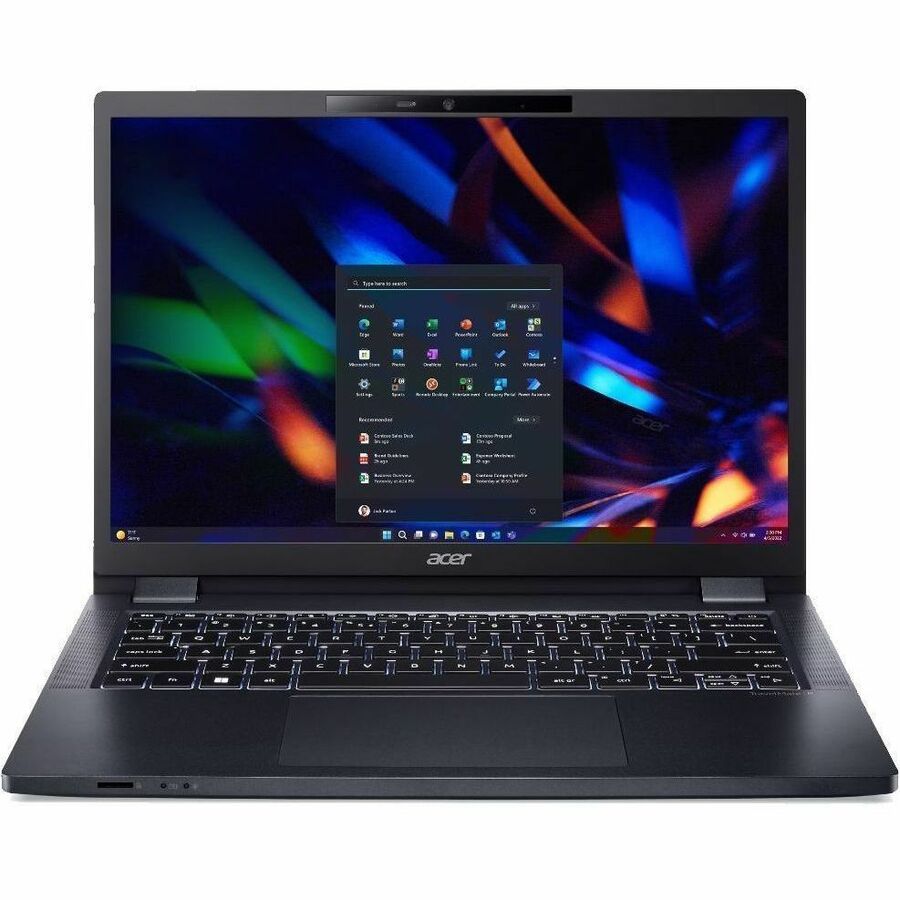 Acer TravelMate P4 16 P416-53 TMP416-53-795G 16" Notebook - WUXGA - 60 Hz - Intel Core Ultra 7 155U - 16 GB - 1 TB SSD - English Keyboard - Blue - NX.B9AAA.002