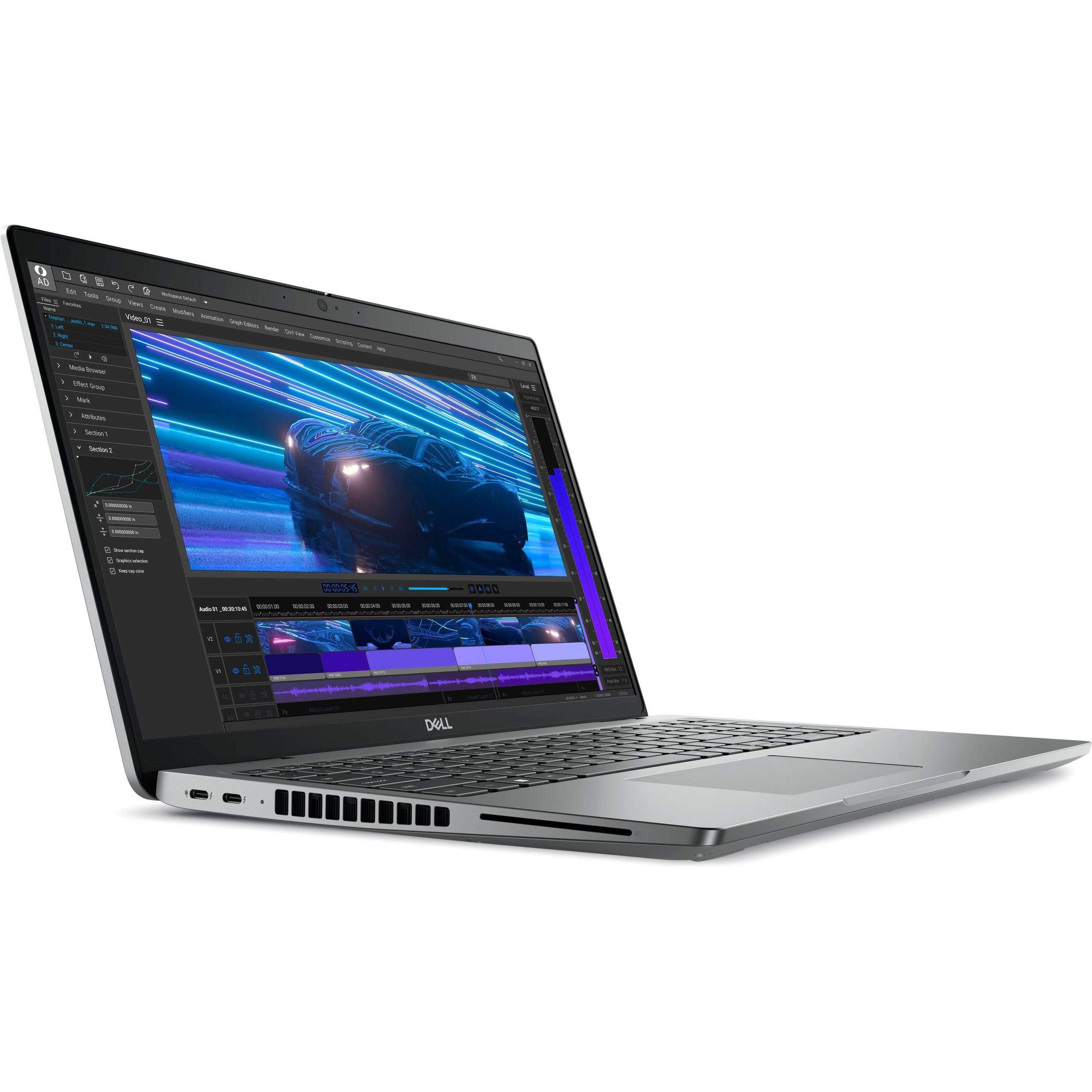 Dell Precision 3000 3591 15.6" Mobile Workstation - Full HD - Intel Core Ultra 7 155H - 16 GB - 512 GB SSD - Titan Gray - 5J9V3