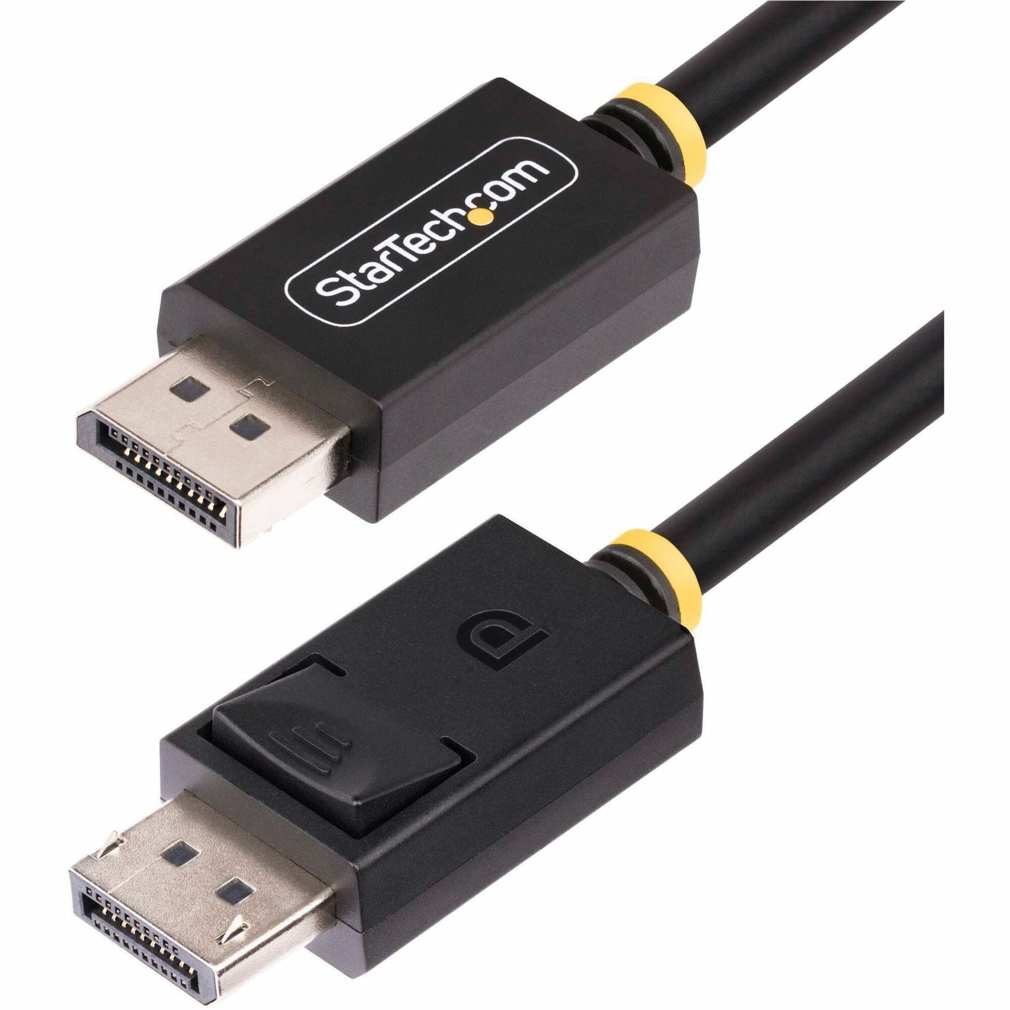 StarTech.com 3ft DisplayPort 2.1 Cable, VESA Certified DP80 DisplayPort Cable w/UHBR20/HDR/DSC 1.2a/HDCP 2.2, 16K/8K 60Hz, DP 2.1 Cord - DP21-3F-DP80-CABLE