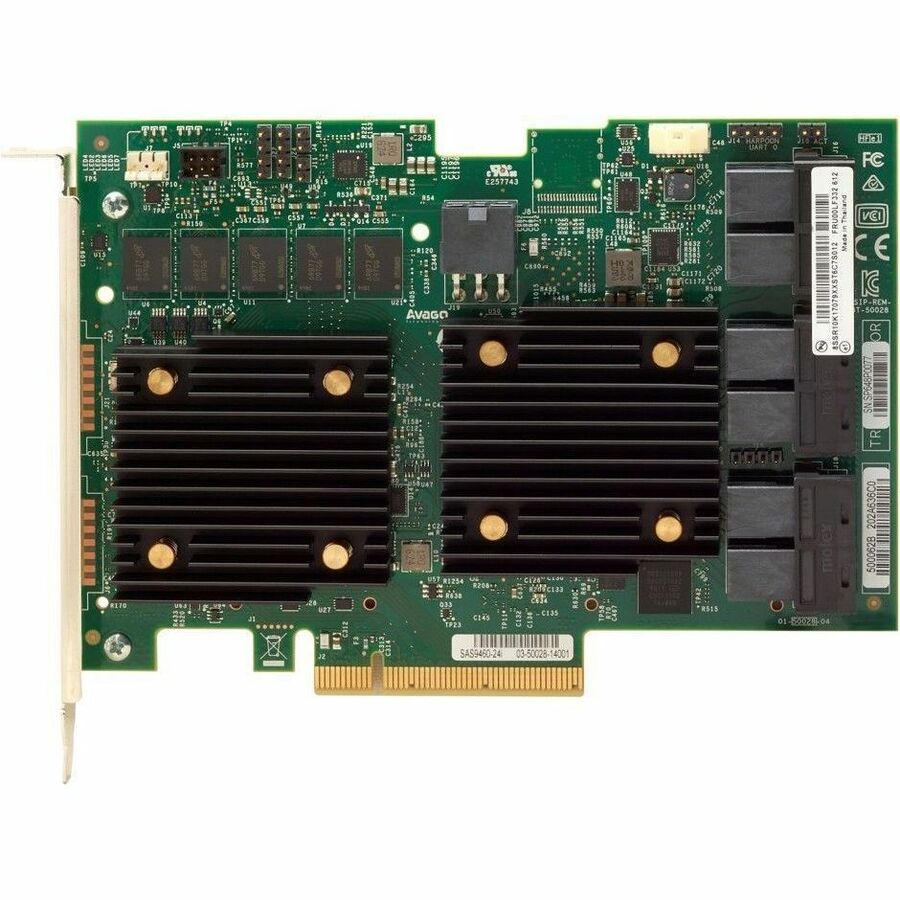 LENOVO DCG SOURCING ThinkSystem RAID 930-24i 4GB Flash PCIe 12Gb Adapter - 01KN509