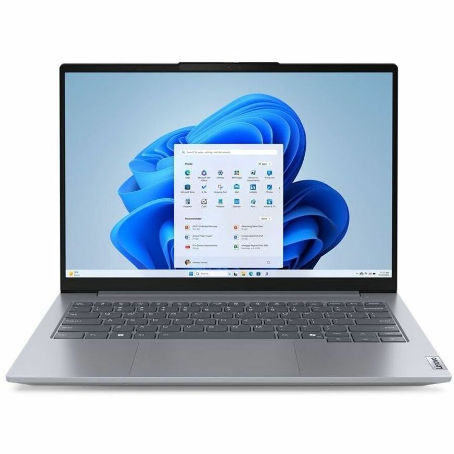 Lenovo ThinkBook 14 G7 ARP 21MV0009US 14" Touchscreen Notebook - WUXGA - AMD Ryzen 5 7535HS - 16 GB - 512 GB SSD - English (US) Keyboard - Arctic Gray - 21MV0009US