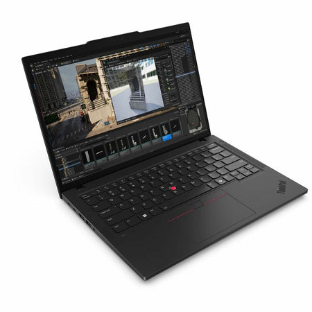 Lenovo ThinkPad P14s Gen 5 21ME0019US 14" Mobile Workstation - WUXGA - AMD Ryzen 7 PRO 8840HS - 16 GB - 512 GB SSD - English Keyboard - Black - 21ME0019US