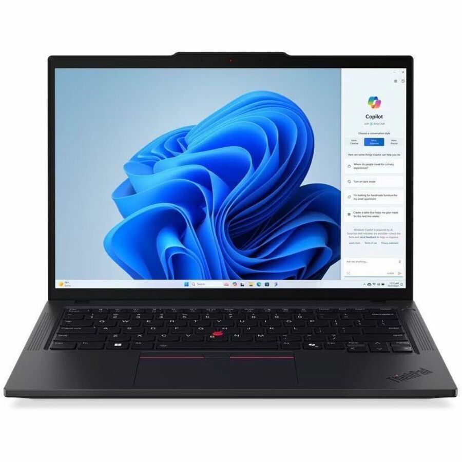 Lenovo ThinkPad T14 Gen 5 21MC000CUS 14" Notebook - WUXGA - 60 Hz - AMD Ryzen 7 PRO 8840U - 16 GB - 512 GB SSD - English Keyboard - Black - 21MC000CUS