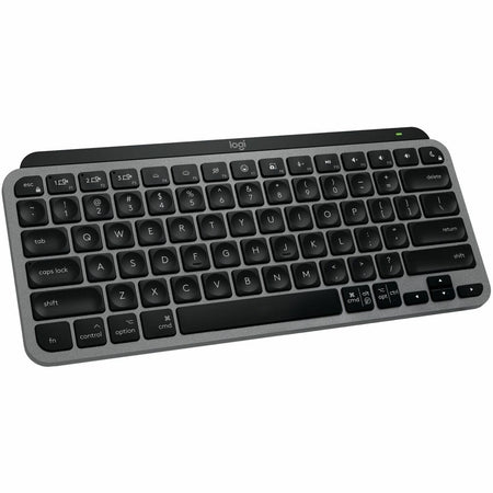 Logitech MX Keys Mini for Mac Minimalist Wireless Keyboard for MacBook Pro,Macbook Air,iMac,iPad, Compact, Bluetooth, Backlit Keys, USB-C, Fast, fluid Typing, Space Gray - 920-012644