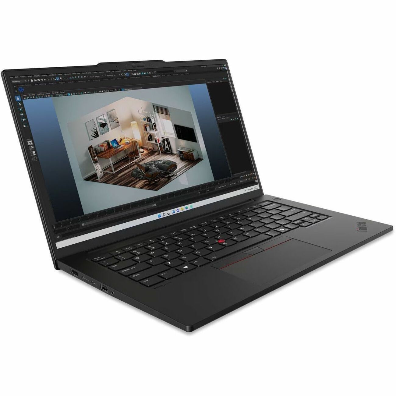 Lenovo ThinkPad P14s Gen 5 21G2001UUS 14.5" Mobile Workstation - WUXGA - 60 Hz - Intel Core Ultra 5 125H - 16 GB - 512 GB SSD - English Keyboard - Black - 21G2001UUS