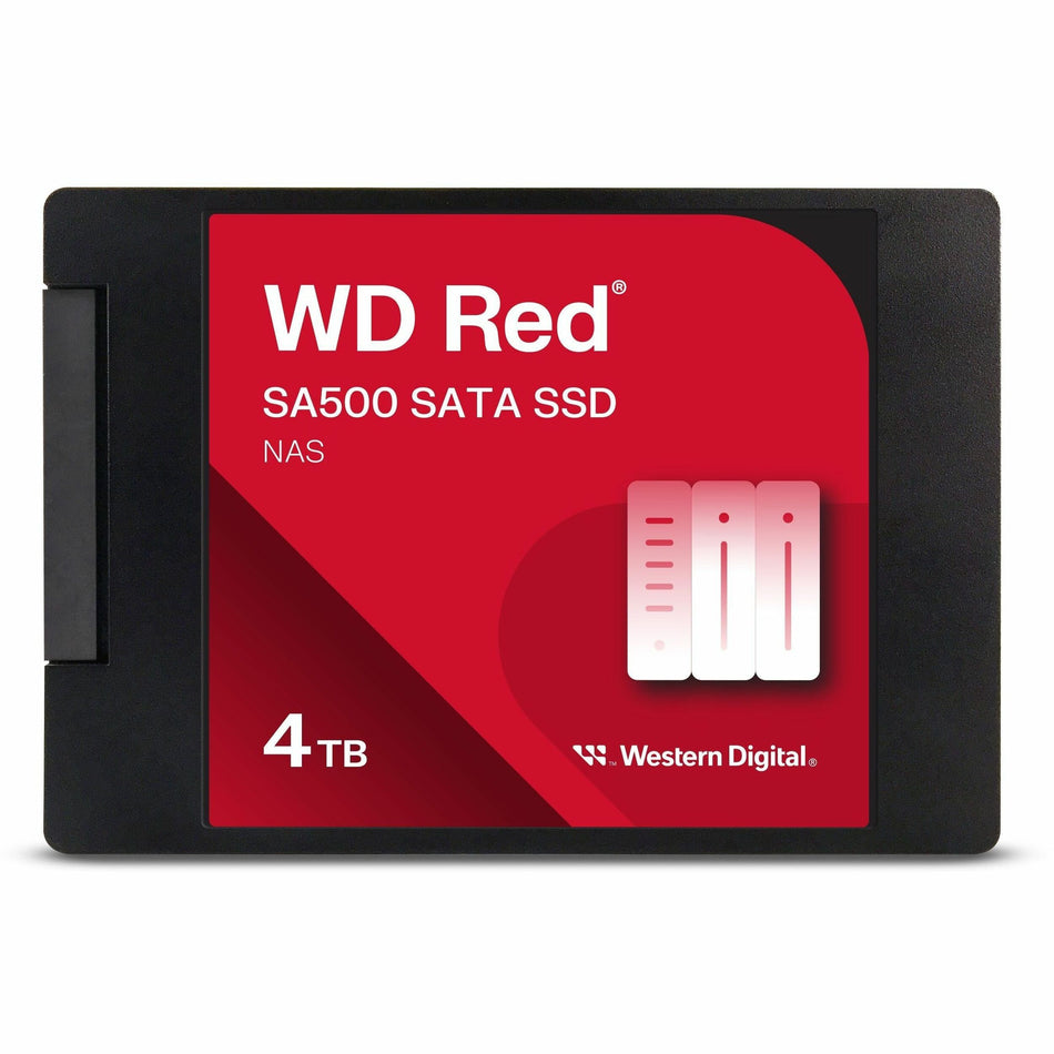 WD Red SA500 WDS400T2R0A 4 TB Solid State Drive - 2.5" Internal - SATA (SATA/600) - WDS400T2R0A-68CKB0