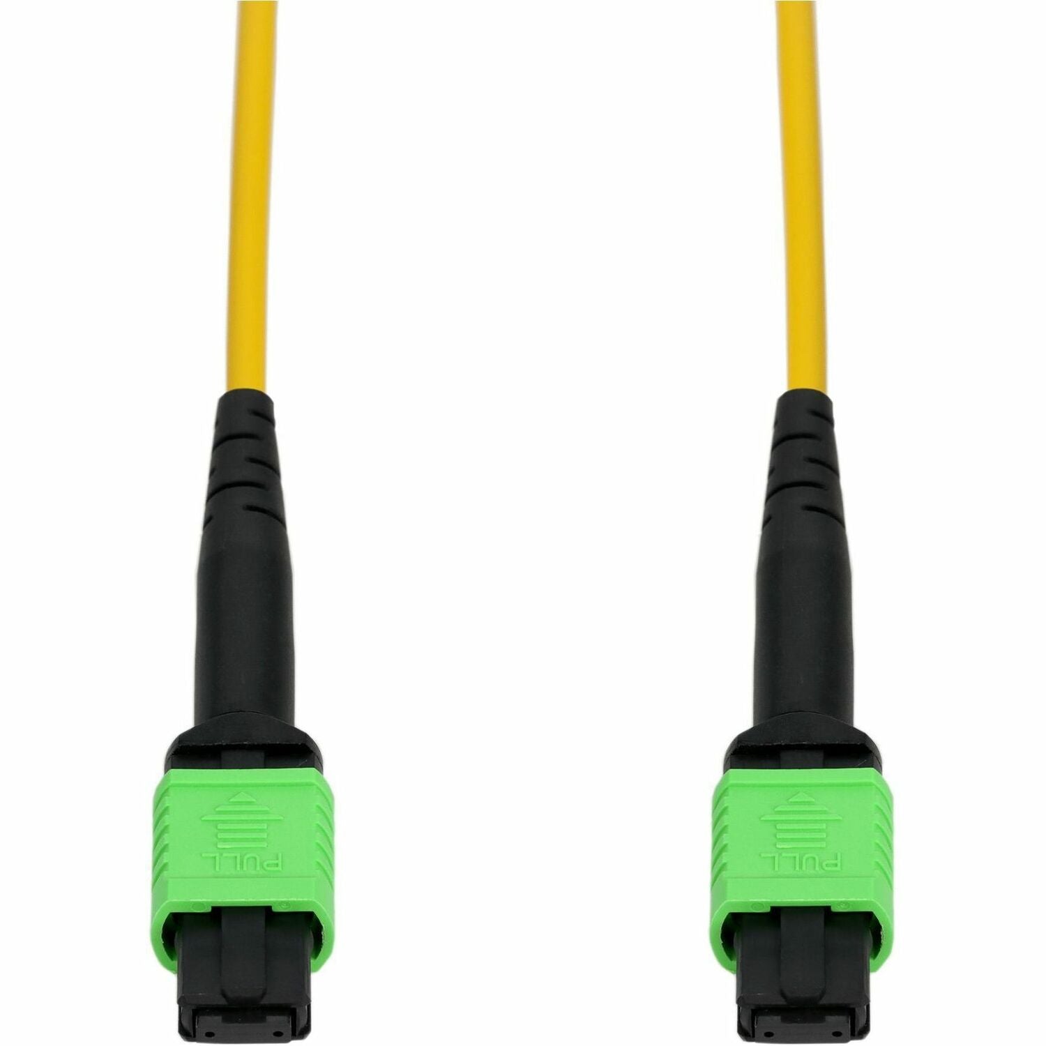 AddOn 10m MPO to MPO Yellow OS2 Duplex OFNR (Riser-Rated) 12-Strand SMF Fiber Patch Cable - ADD-MPOMPO-10M9SMF