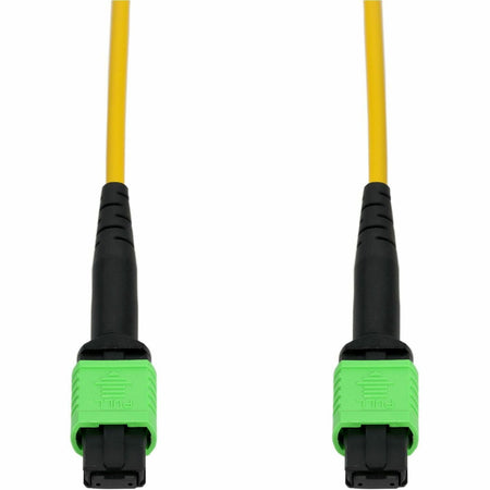AddOn 10m MPO/APC to MPO/APC Yellow OS2 OFNR (Riser-Rated) 12-Strand SMF Fiber Patch Cable - ADD-MPOMPO-10M9SMF
